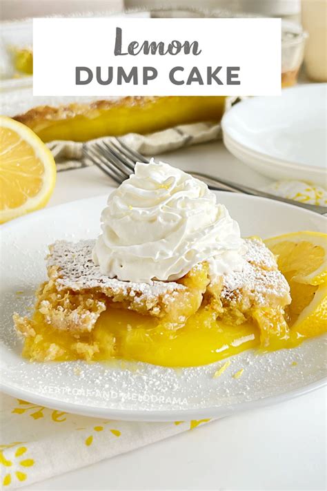 lemon_cakes|11 Easy Lemon Dump Cake Recipes You’ll Love – Hangry Hanna